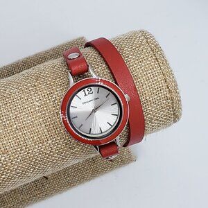 Origami Owl * Double Wrap Leather Bracelet Watch